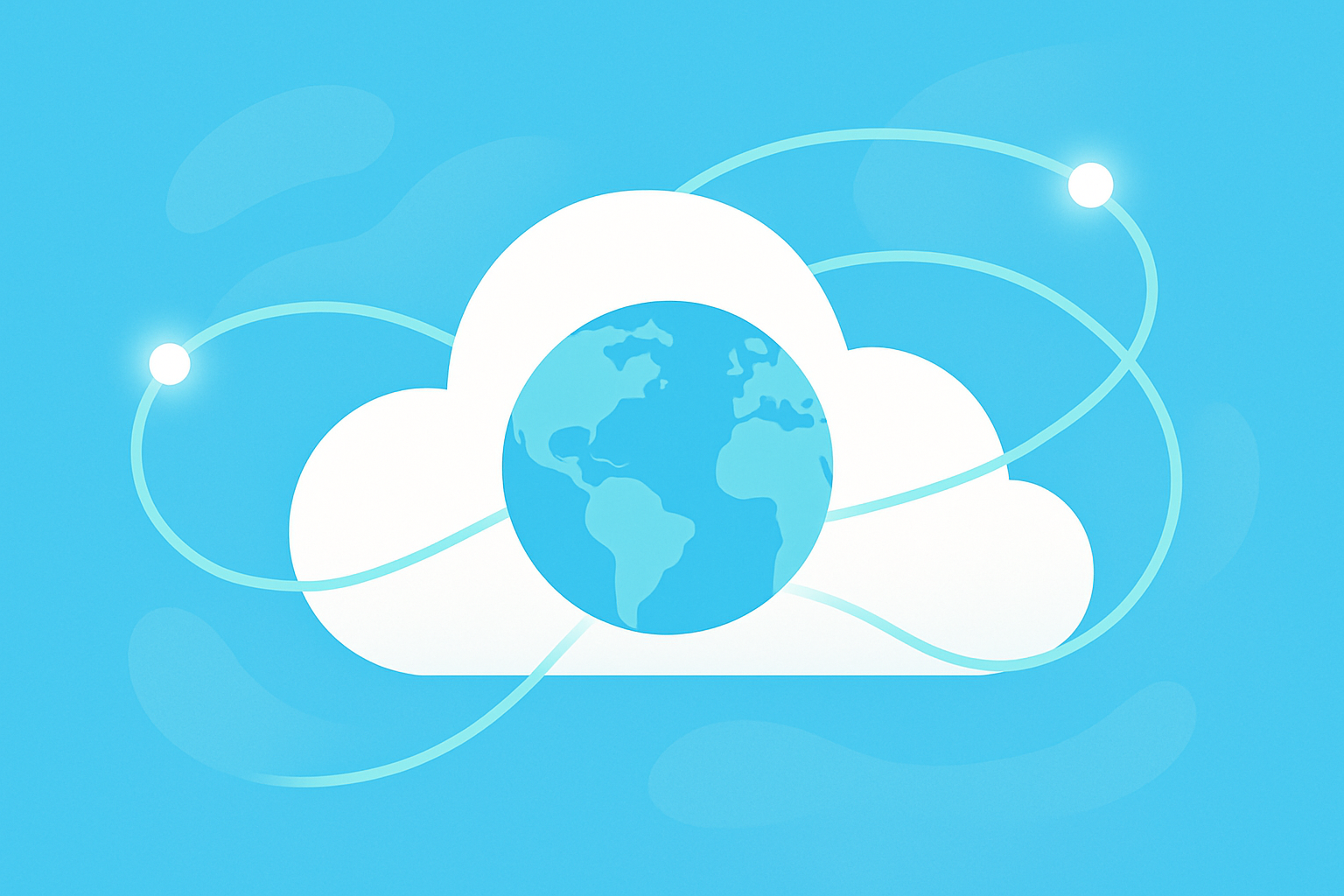 NiceCloud global proxy network illustration